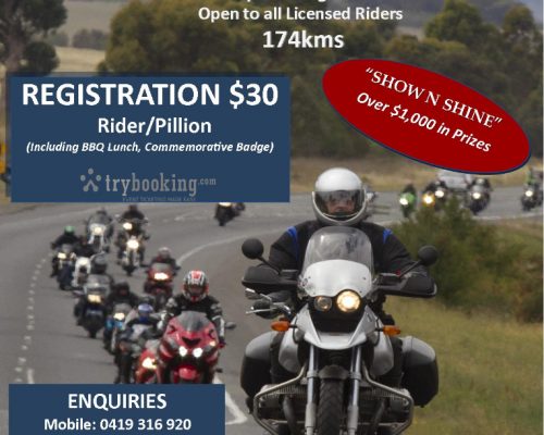 Grampians Ride to Remember 2016 - Promotional Flyer(1)